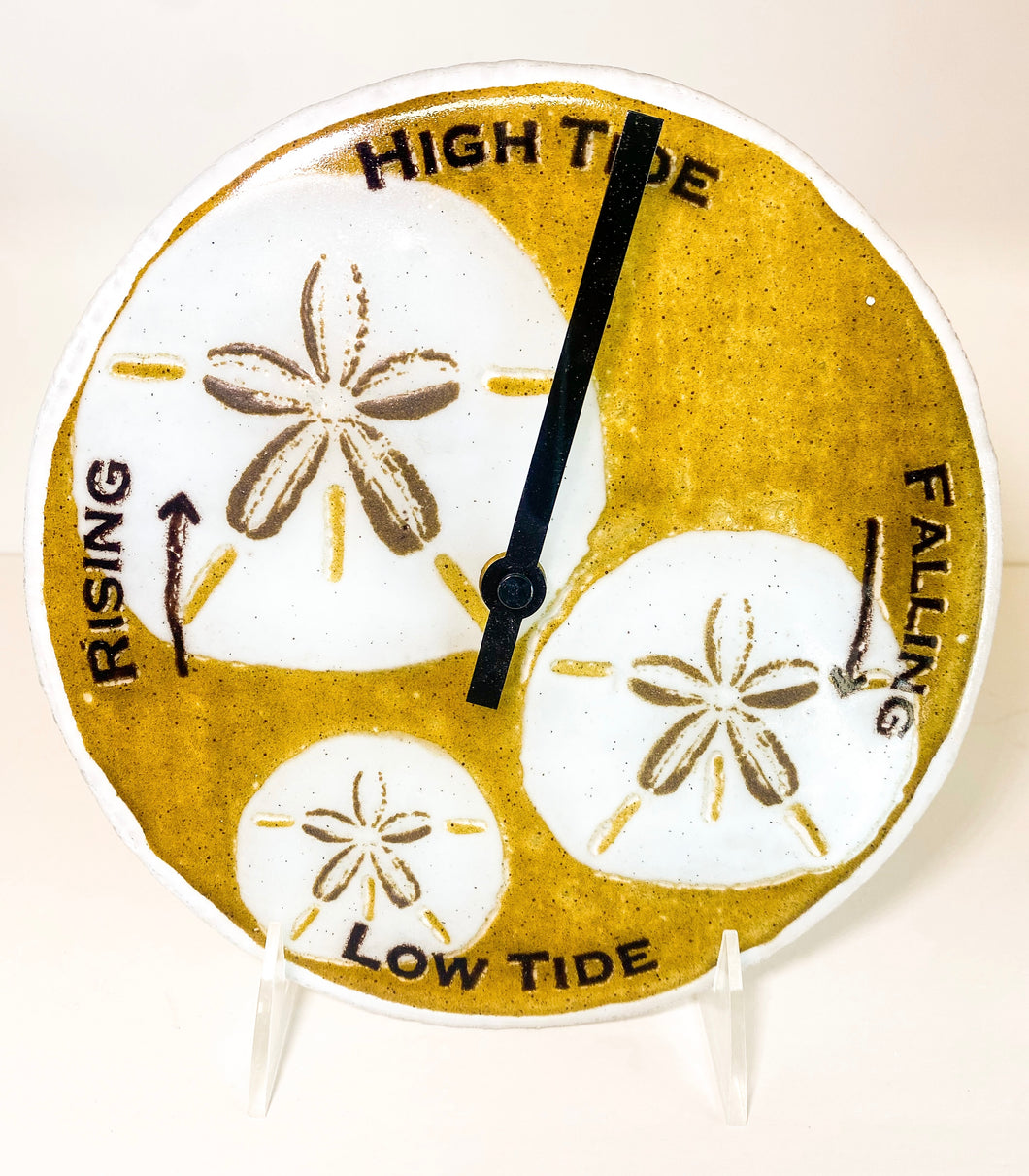 Sand Dollar Tide Clock