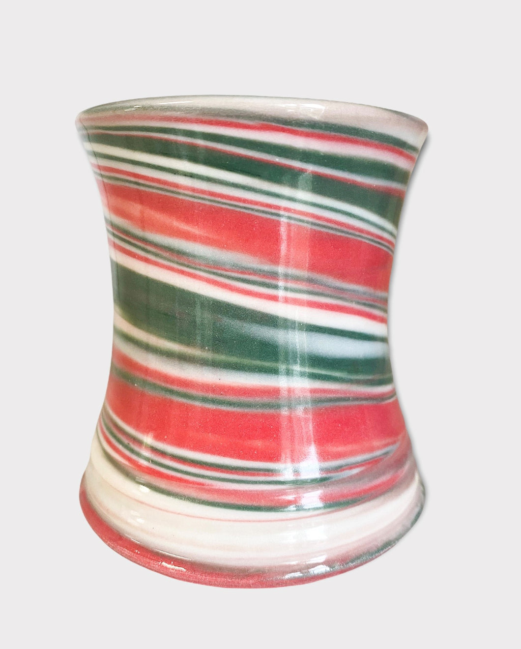 Candy Cane Wine Cup (no writing)