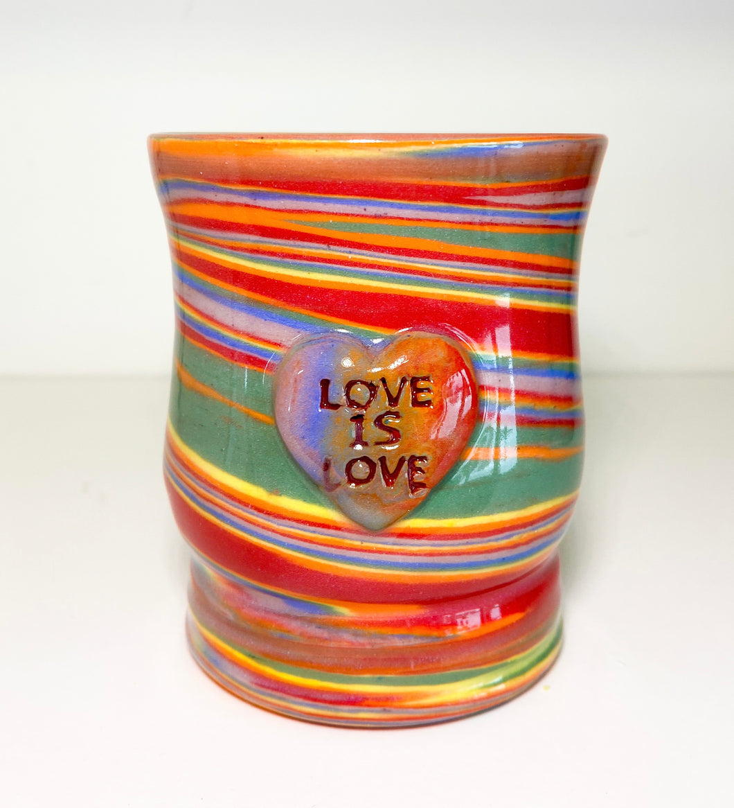 Love is Love wine cup